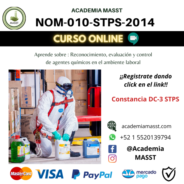 Curso NOM STPS Academia MASST